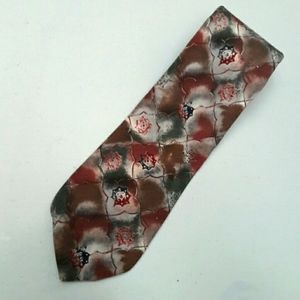 Fashion Neckwear Sandwashed Silk Men's Tie